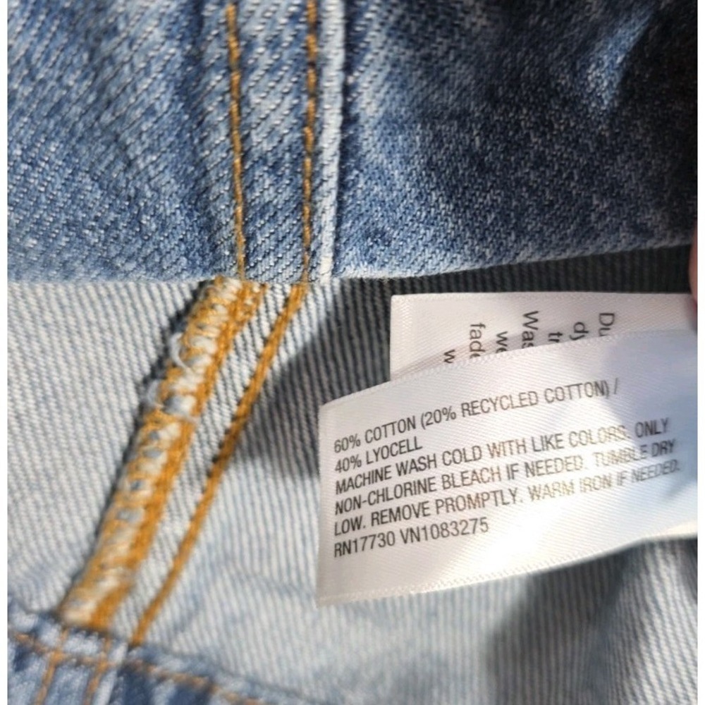 Universal Thread Denim Utility Dress XXL NWT Zip Front Blue Shirt Dress - Picture 8 of 11
